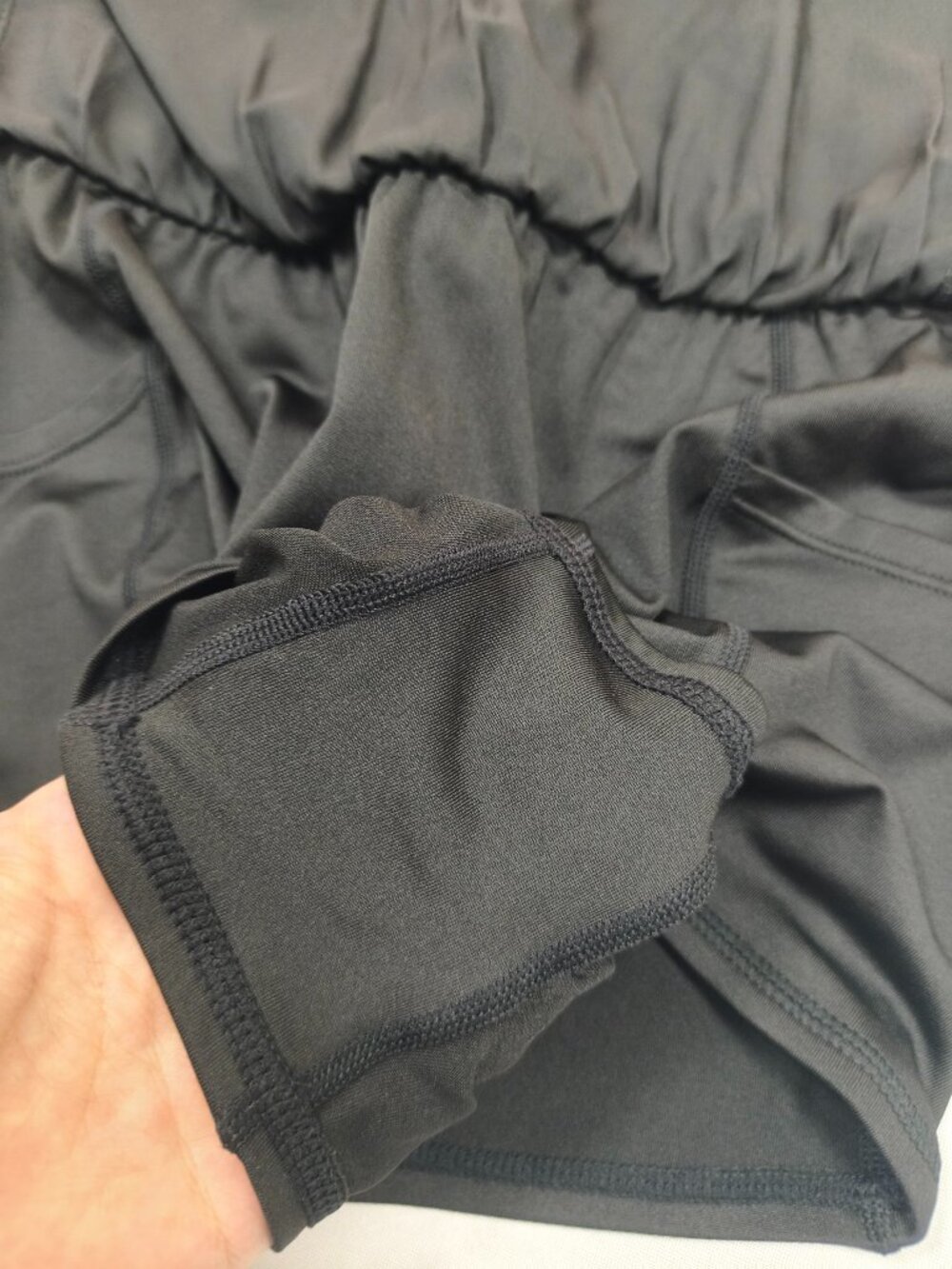 ALO Yoga Black Tennis Skirt Athleisure Favorite😍Activewear Pilates Running🎄NWT - Picture 7 of 8